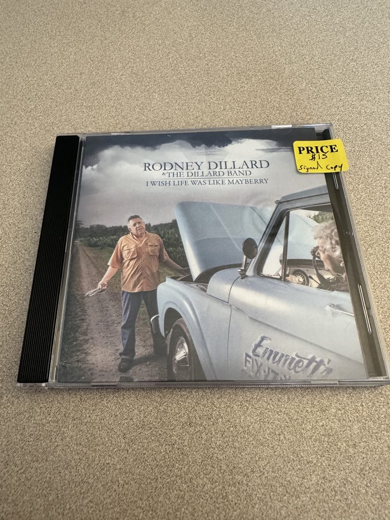 rodney dillard & the dillard band cd (autographed copy) $15